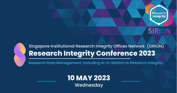 Banner of the 2023 Research Integrity Conference